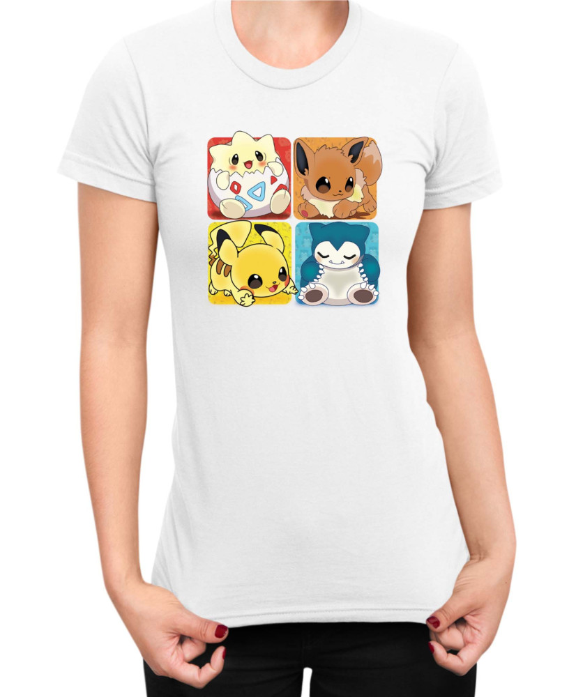 Дамска Тениска Japan Manga Anime Comics Pokemon 08
