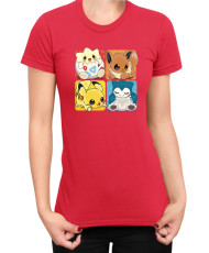 Дамска Тениска Japan Manga Anime Comics Pokemon 08