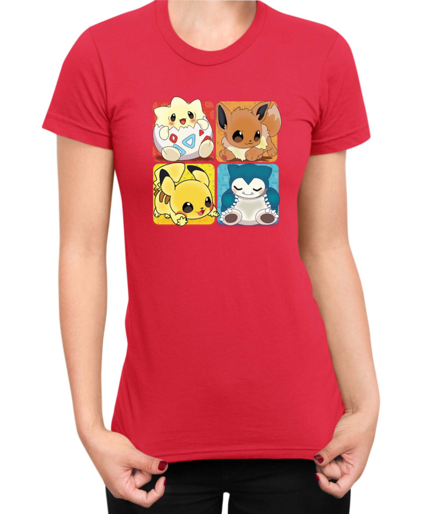 Дамска Тениска Japan Manga Anime Comics Pokemon 08