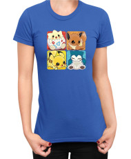 Дамска Тениска Japan Manga Anime Comics Pokemon 08