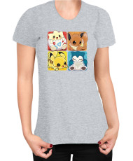 Дамска Тениска Japan Manga Anime Comics Pokemon 08