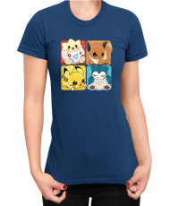 Дамска Тениска Japan Manga Anime Comics Pokemon 08