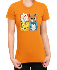 Дамска Тениска Japan Manga Anime Comics Pokemon 08