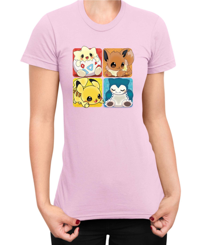 Дамска Тениска Japan Manga Anime Comics Pokemon 08