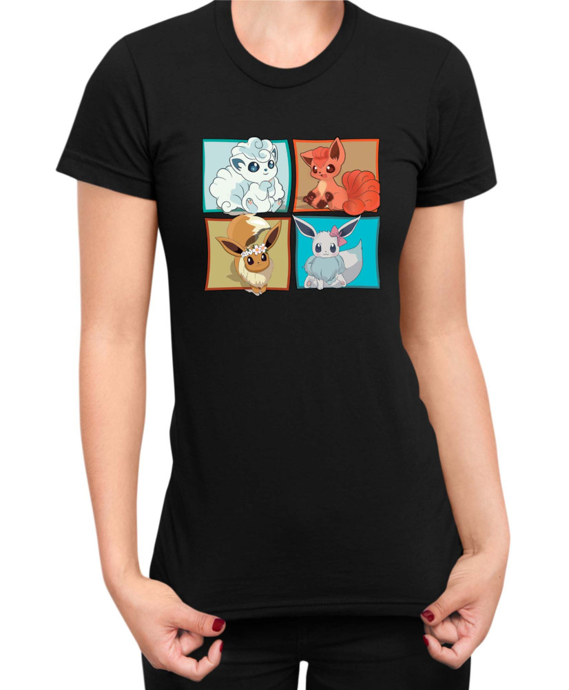 Дамска Тениска Japan Manga Anime Comics Pokemon 09