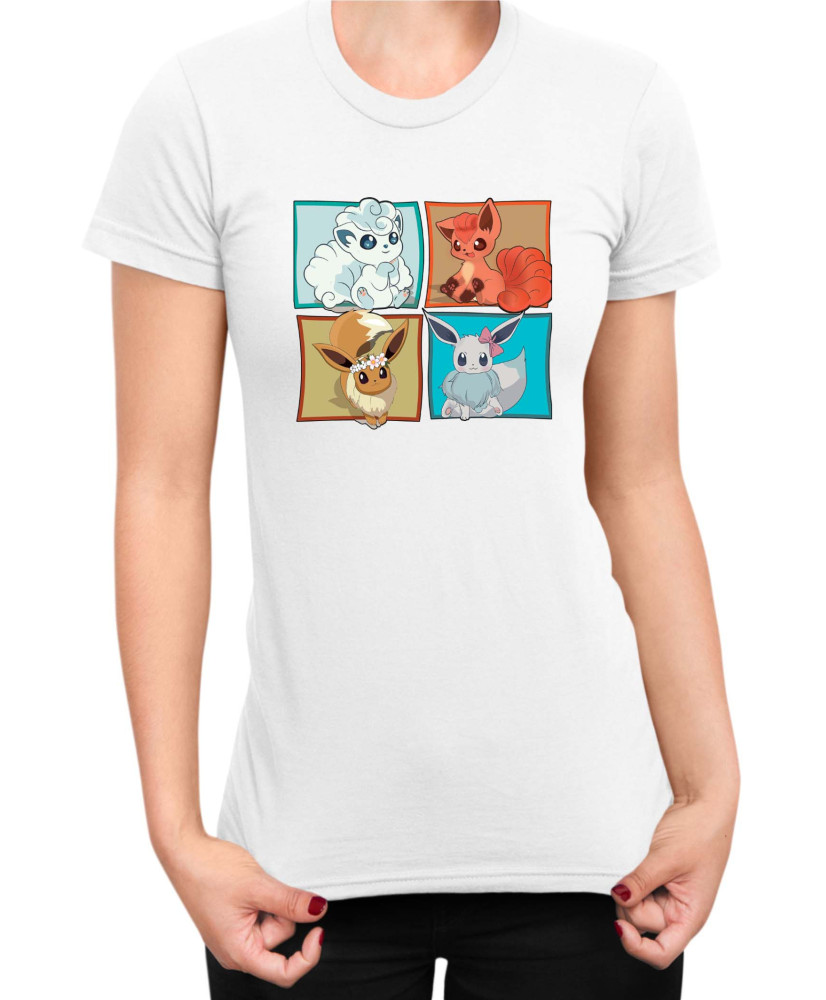 Дамска Тениска Japan Manga Anime Comics Pokemon 09