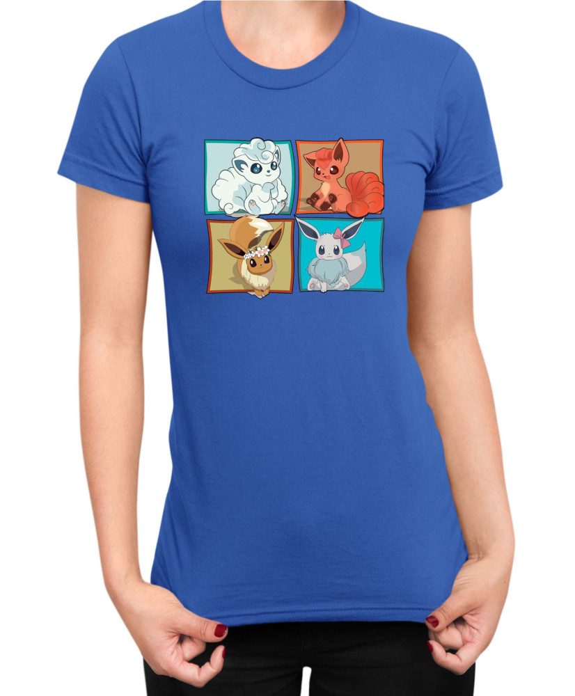 Дамска Тениска Japan Manga Anime Comics Pokemon 09