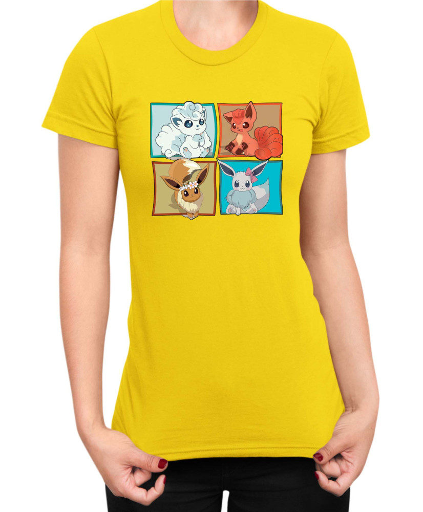 Дамска Тениска Japan Manga Anime Comics Pokemon 09