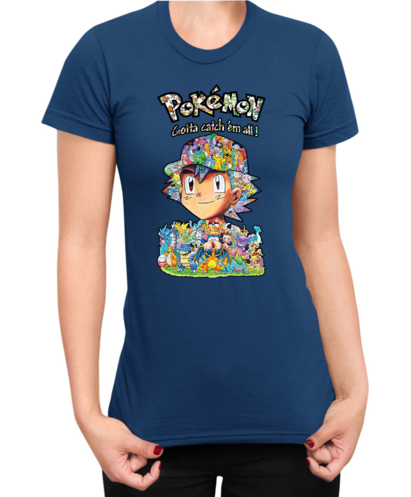 Дамска Тениска Japan Manga Anime Comics Pokemon 10
