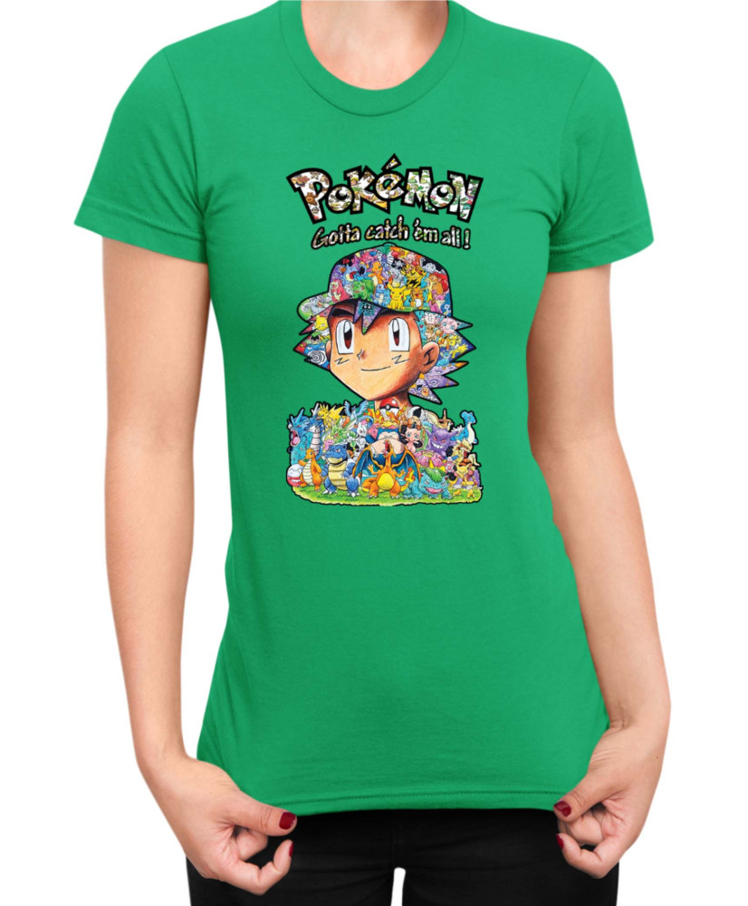 Дамска Тениска Japan Manga Anime Comics Pokemon 10