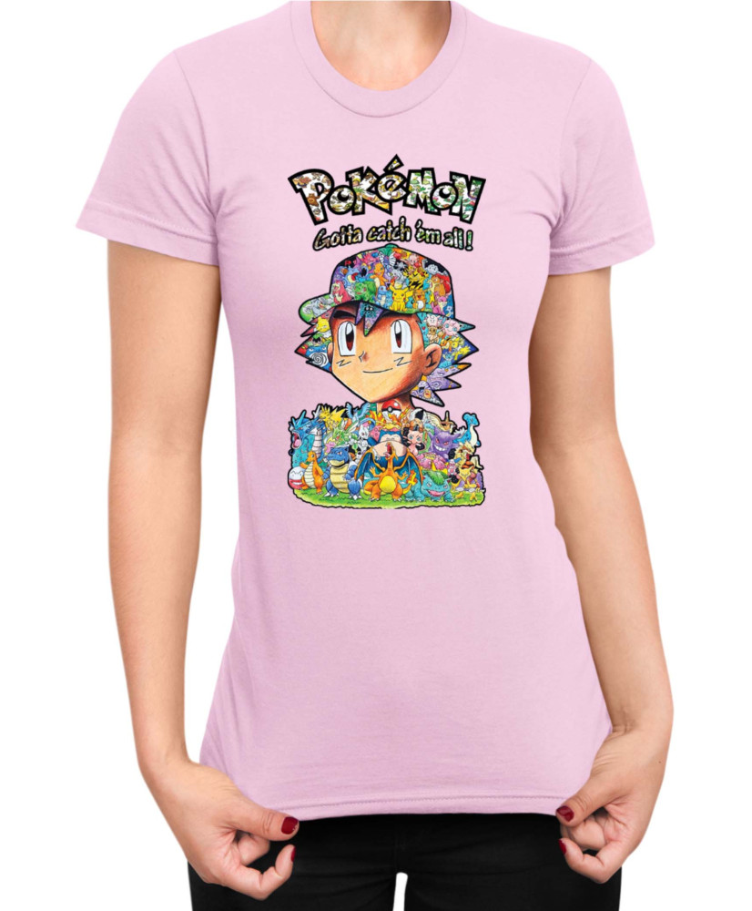 Дамска Тениска Japan Manga Anime Comics Pokemon 10
