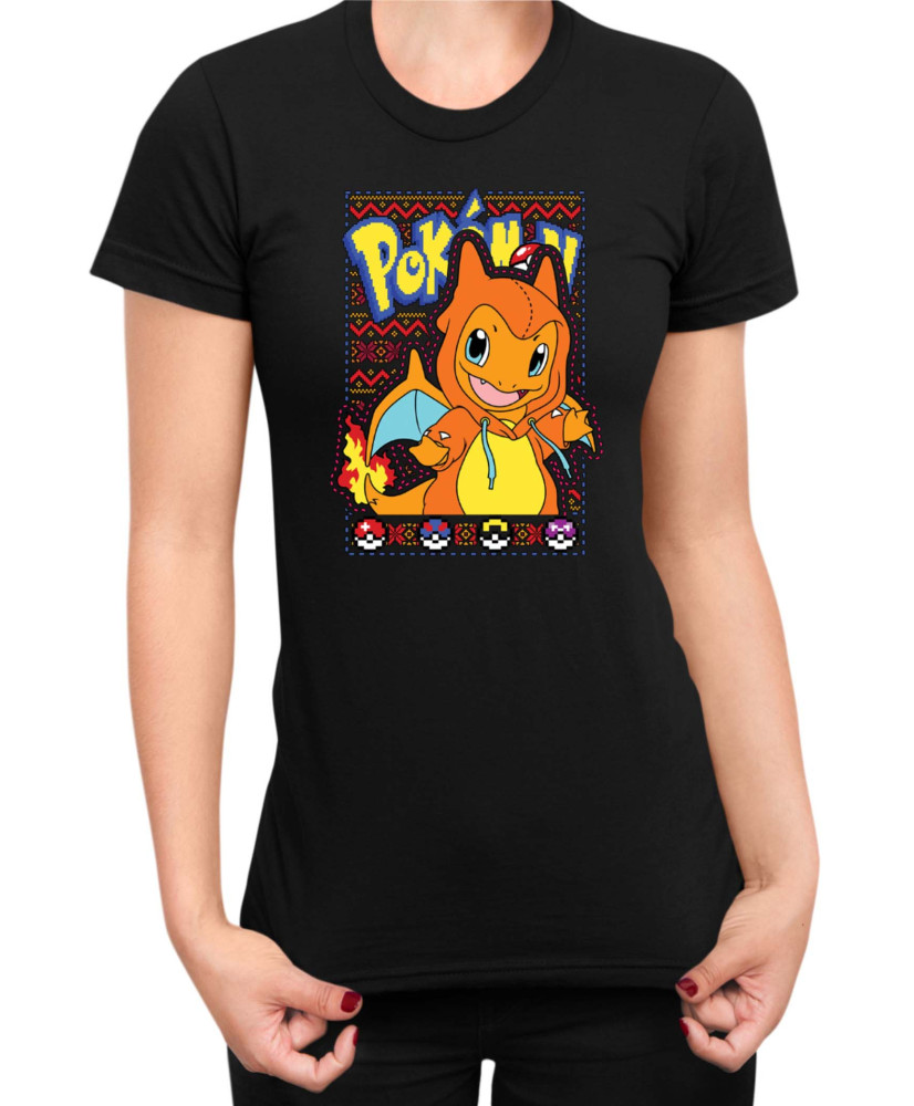 Дамска Тениска Japan Manga Anime Comics Pokemon Charmander 01