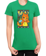 Дамска Тениска Japan Manga Anime Comics Pokemon Charmander 01