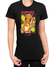Дамска Тениска Japan Manga Anime Comics Pokemon Charmander 02