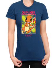 Дамска Тениска Japan Manga Anime Comics Pokemon Charmander 02