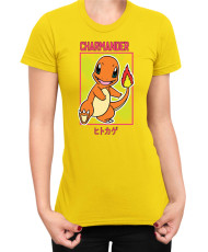 Дамска Тениска Japan Manga Anime Comics Pokemon Charmander 02