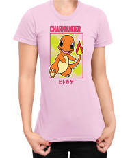 Дамска Тениска Japan Manga Anime Comics Pokemon Charmander 02