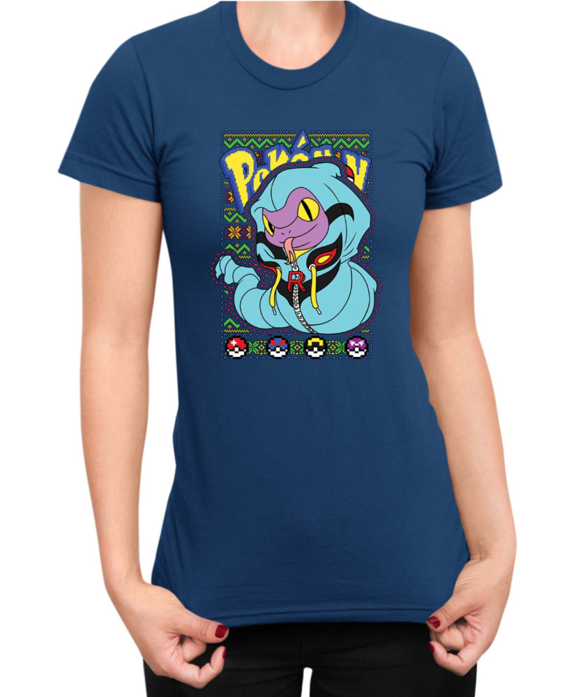 Дамска Тениска Japan Manga Anime Comics Pokemon Ekans 01 Дамска Тениска Japan Manga Anime Comics Pokemon Ekans 01