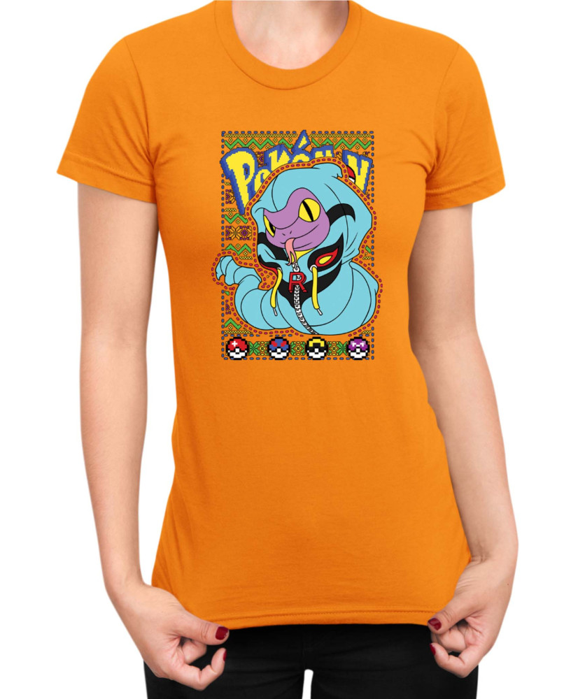 Дамска Тениска Japan Manga Anime Comics Pokemon Ekans 01