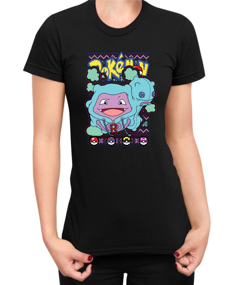 Дамска Тениска Japan Manga Anime Comics Pokemon Koffing 01