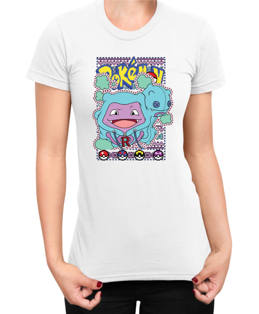Дамска Тениска Japan Manga Anime Comics Pokemon Koffing 01