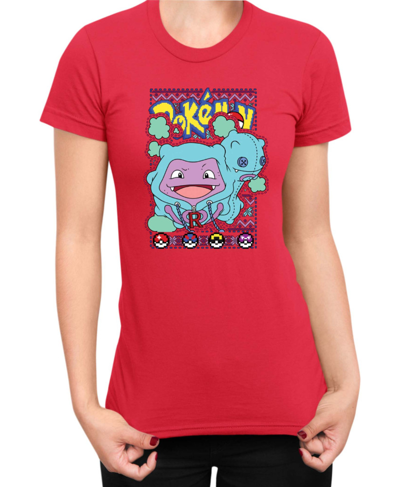 Дамска Тениска Japan Manga Anime Comics Pokemon Koffing 01
