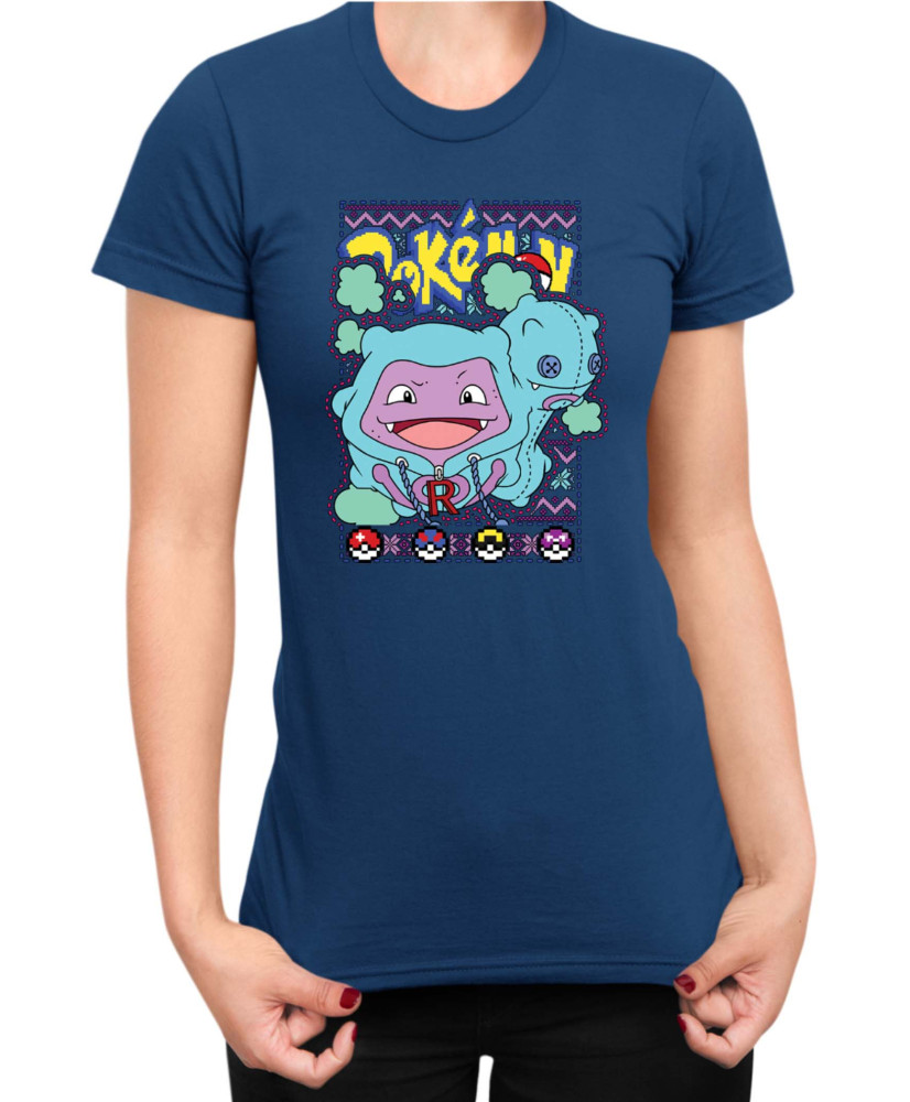 Дамска Тениска Japan Manga Anime Comics Pokemon Koffing 01