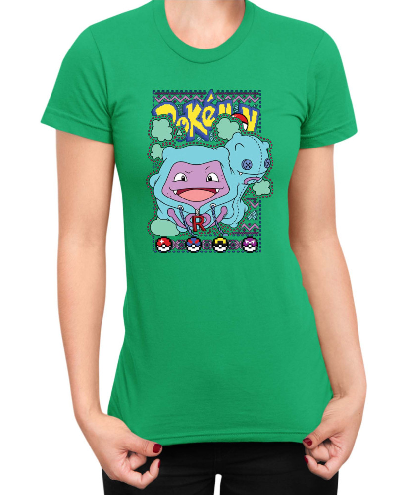 Дамска Тениска Japan Manga Anime Comics Pokemon Koffing 01