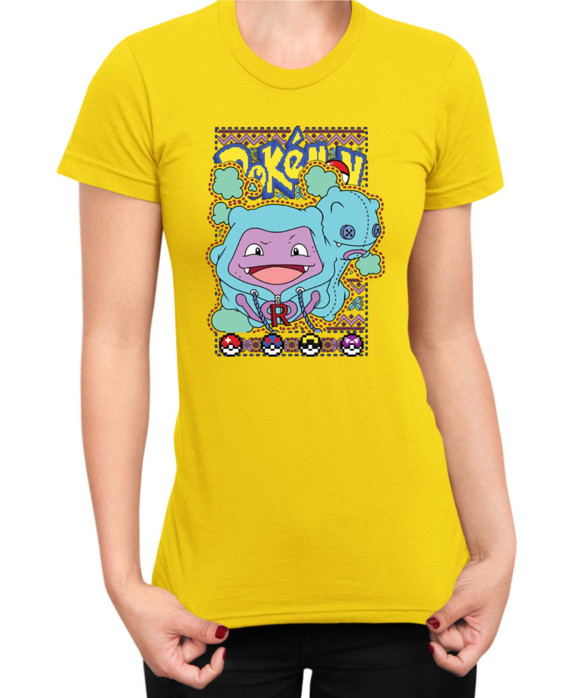 Дамска Тениска Japan Manga Anime Comics Pokemon Koffing 01