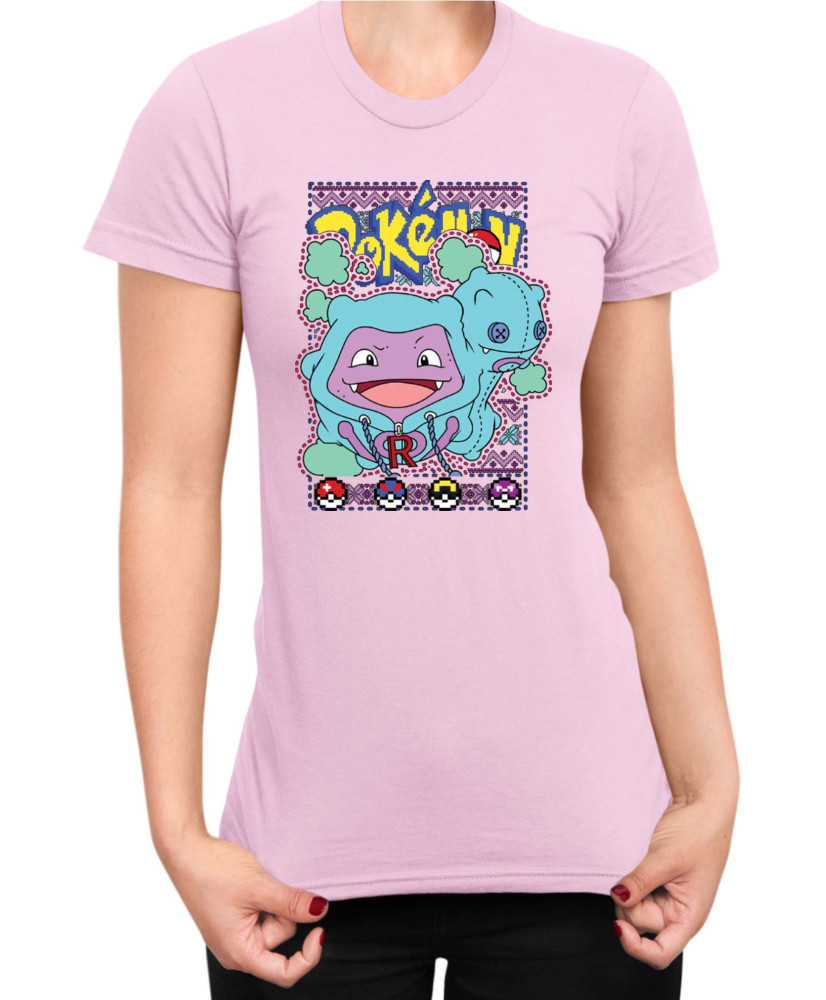 Дамска Тениска Japan Manga Anime Comics Pokemon Koffing 01
