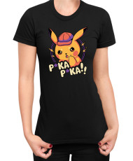 Дамска Тениска Japan Manga Anime Comics Pokemon Pika Pika