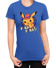 Дамска Тениска Japan Manga Anime Comics Pokemon Pika Pika