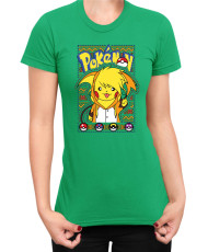 Дамска Тениска Japan Manga Anime Comics Pokemon Pikachu 03