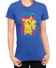 Дамска Тениска Japan Manga Anime Comics Pokemon Pikachu 04