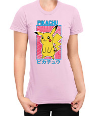Дамска Тениска Japan Manga Anime Comics Pokemon Pikachu 04