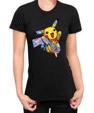 Дамска Тениска Japan Manga Anime Comics Pokemon Pikachu 05