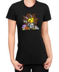 Дамска Тениска Japan Manga Anime Comics Pokemon Pikachu Halloween 01