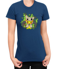 Дамска Тениска Japan Manga Anime Comics Pokemon Pikachu Halloween 03