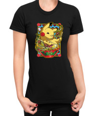 Дамска Тениска Japan Manga Anime Comics Pokemon Pikachu Ramen