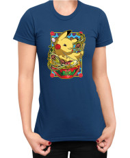 Дамска Тениска Japan Manga Anime Comics Pokemon Pikachu Ramen
