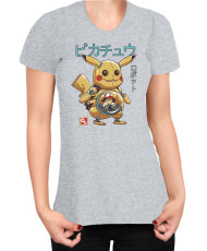 Дамска Тениска Japan Manga Anime Comics Pokemon Pikachu Robot