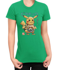 Дамска Тениска Japan Manga Anime Comics Pokemon Pikachu Robot