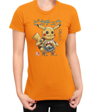Дамска Тениска Japan Manga Anime Comics Pokemon Pikachu Robot
