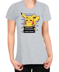 Дамска Тениска Japan Manga Anime Comics Pokemon Pikachu Wanted