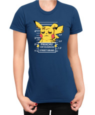 Дамска Тениска Japan Manga Anime Comics Pokemon Pikachu Wanted