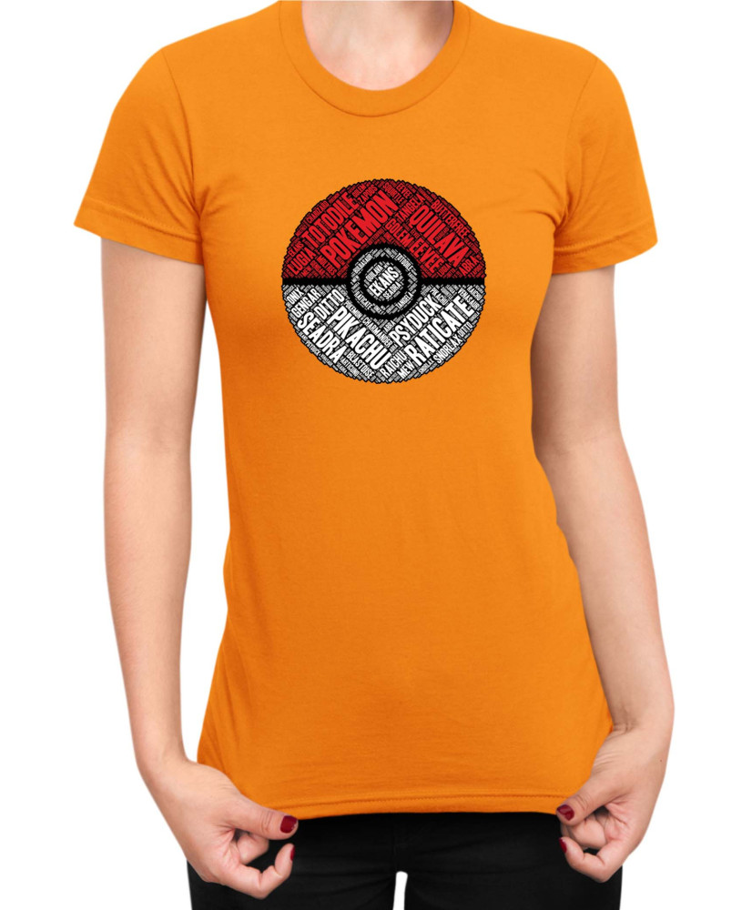 Дамска Тениска Japan Manga Anime Comics Pokemon Pokeball