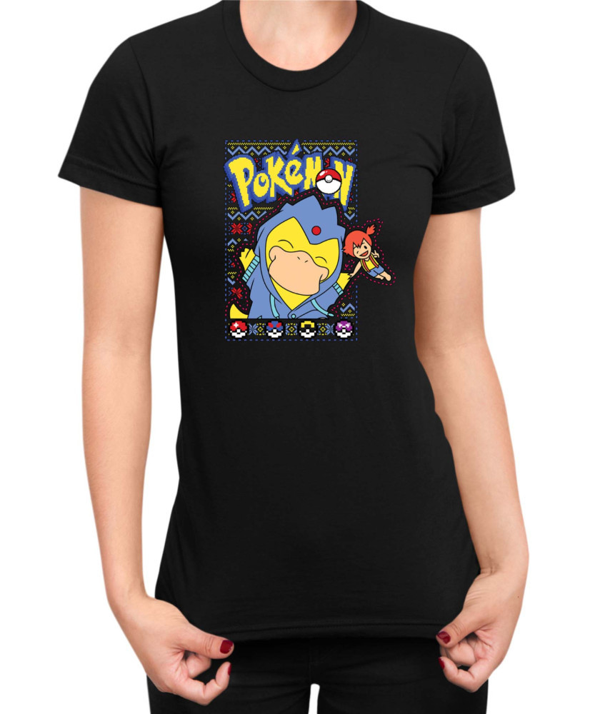 Дамска Тениска Japan Manga Anime Comics Pokemon Psyduck