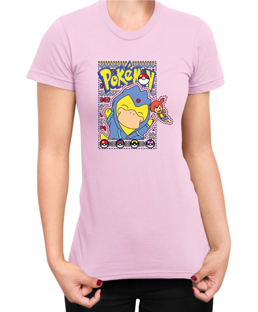 Дамска Тениска Japan Manga Anime Comics Pokemon Psyduck