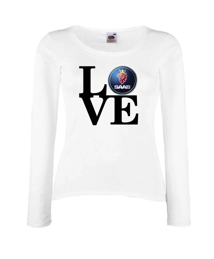 Дамска тениска Saab LOVE Дамска тениска Saab LOVE
