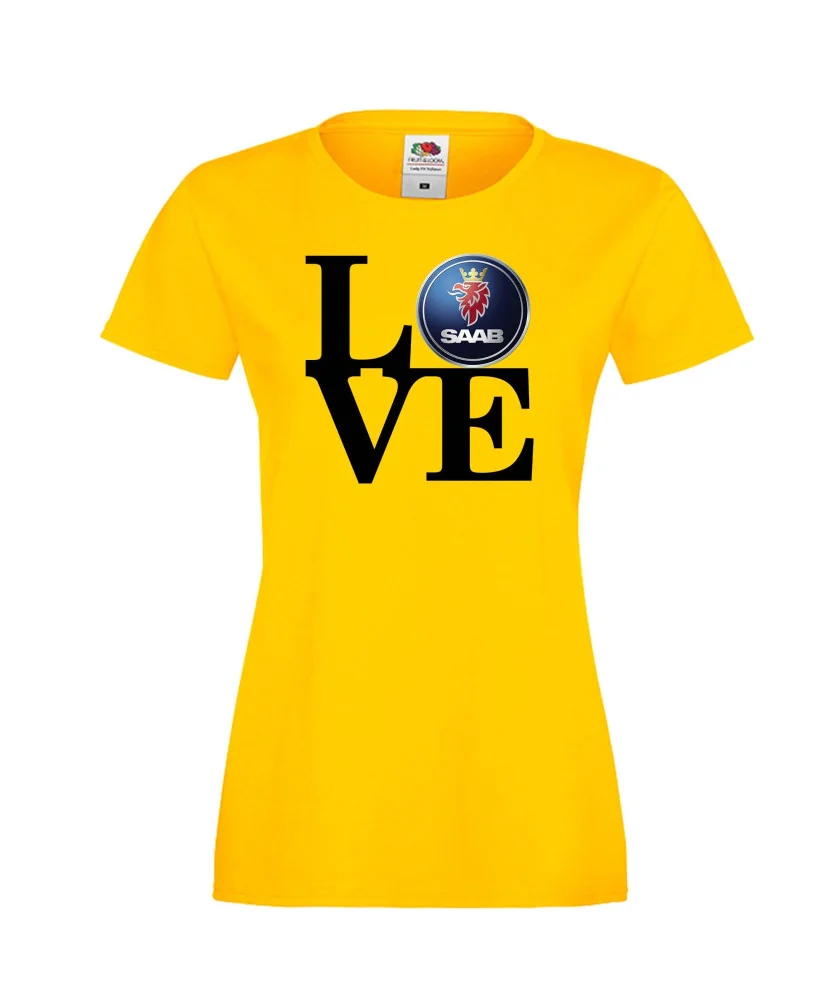 Дамска тениска Saab LOVE